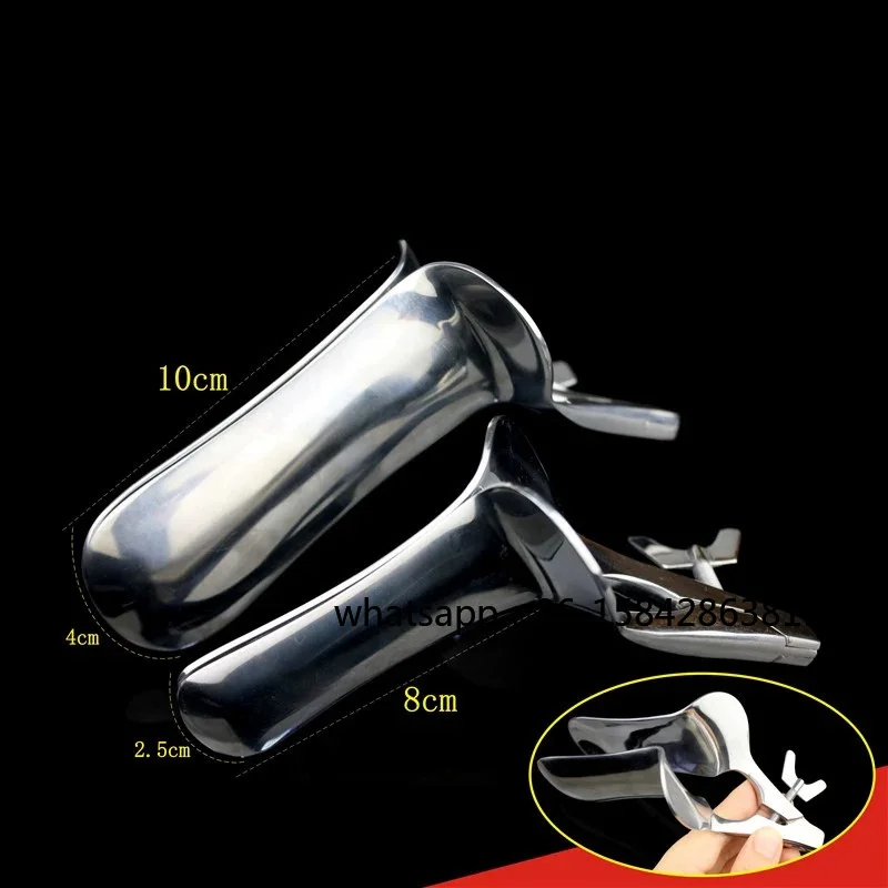 Large Flat Head, Vaginal Dilator, Household Vaginal Dilation, Duckbill Stainless Steel, Gynecological Uterine Expansion
