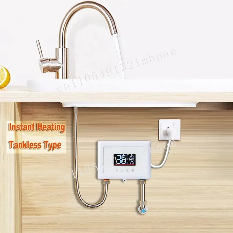 

2025 new electric water heater for bathroom or kitchen without tank