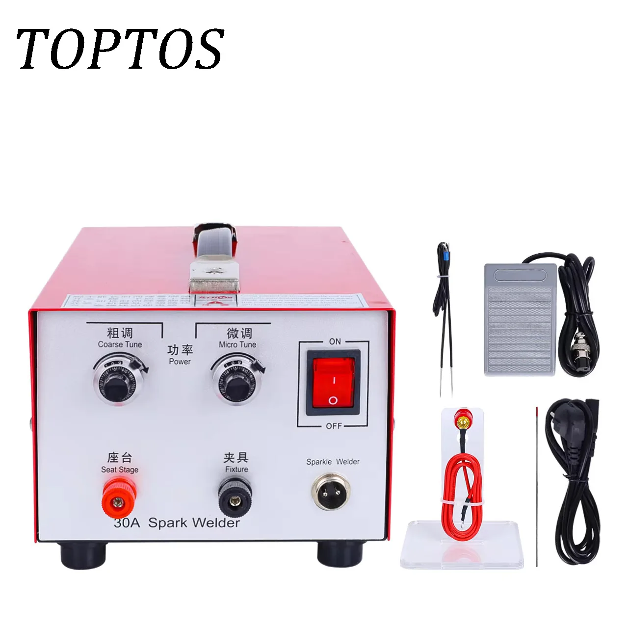 

30A Desktop Spot Welder for Jewelry | Gold/Silver Ring/Necklace Welding | Handheld Laser Touch | Goldsmith Tool