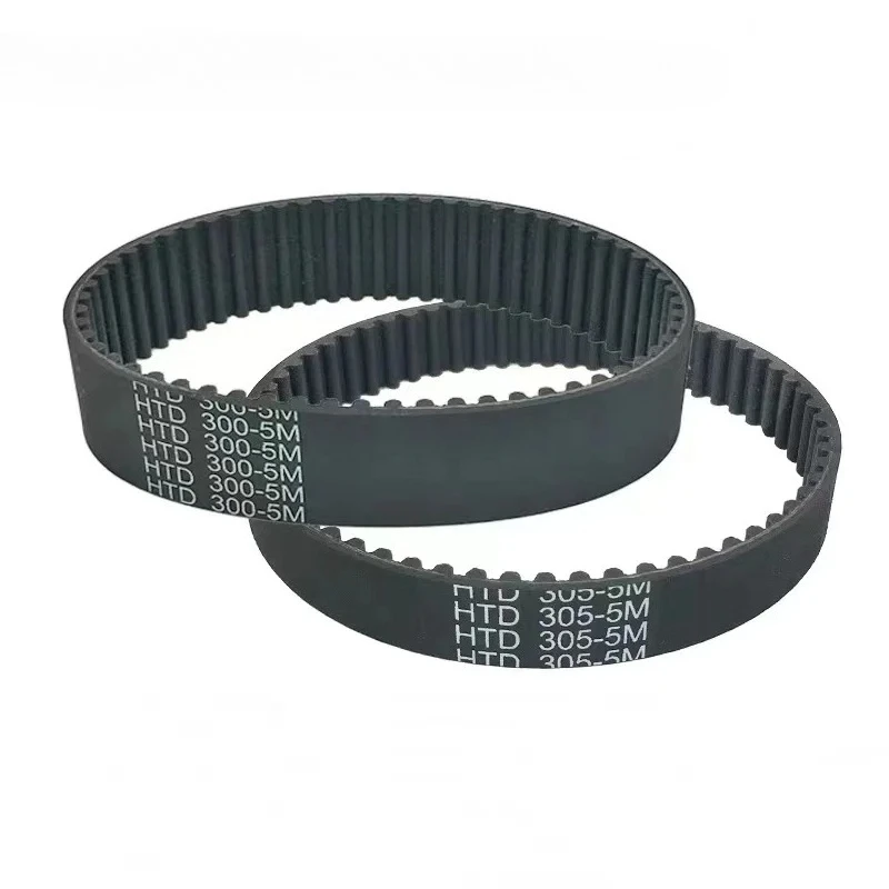 HTD 5M المطاط الأسود مؤقت اشتعال محيط 1420/1425/1440/1450 ~ 2000 مللي متر عرض 10/15/20/25/30 مللي متر حزام حلقة مغلقة