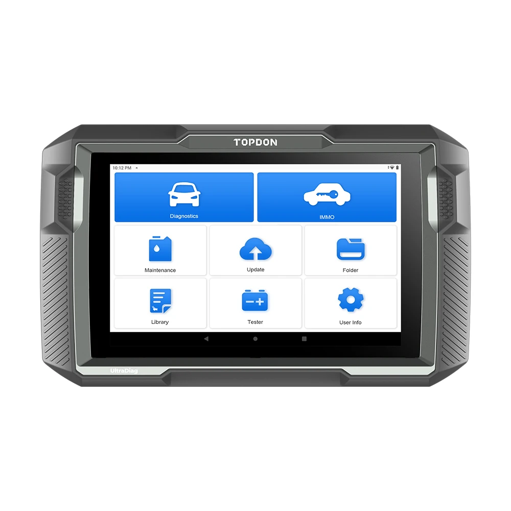 TOPDON UltraDiag المهنية المحمولة الذكية السيارات مركبة obd2 سيارة ماسح ضوئي تشخيصي أدوات التشخيص مع مفتاح مبرمج