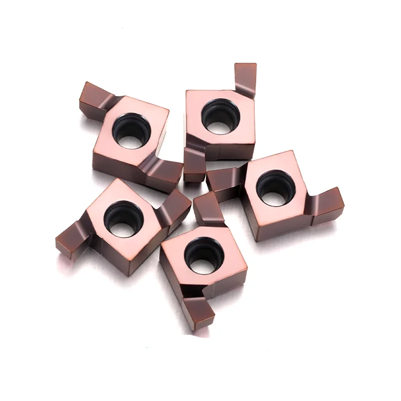 5PCS CNC Small Bore Inner Groove Turning Tool Insert hole Shallow Snap Spring Boring Tool Grain 6-7-8-9GR Circular Groove