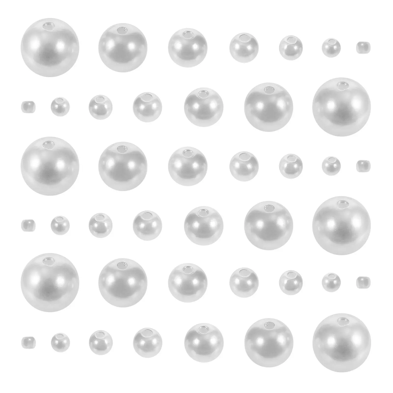 1Set Imitation Pearl Bead Stylish Jewelry Beads for Bracelet Necklace DIY Crafts Beads for Jewelry Making Imitation Pearl Bead