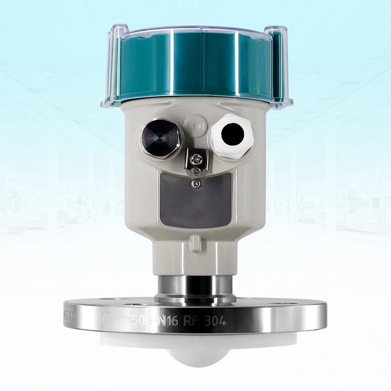 80GHz Radar Level Meter Water Level Sensor Instrument Radar River Level Sensor 4-20mA Rs485 0- 120m