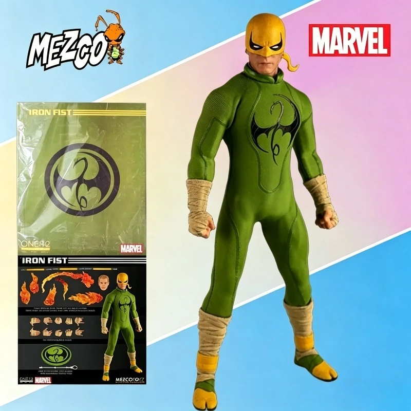 

Spot Supply Mezco Toyz Original 1/12 Small Scale Marvel Iron Fist Movable Collectible Action Figure Model Toys Gifts for Boys