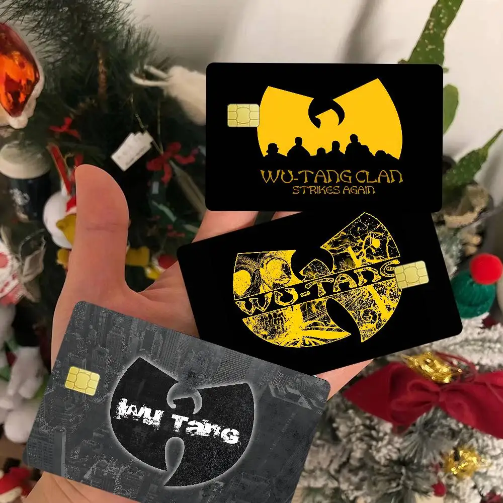 Singer Wu T-Tang C-Clan Game Film Cover Sticker Case for Small Chip Credit Debit Card Front Side
