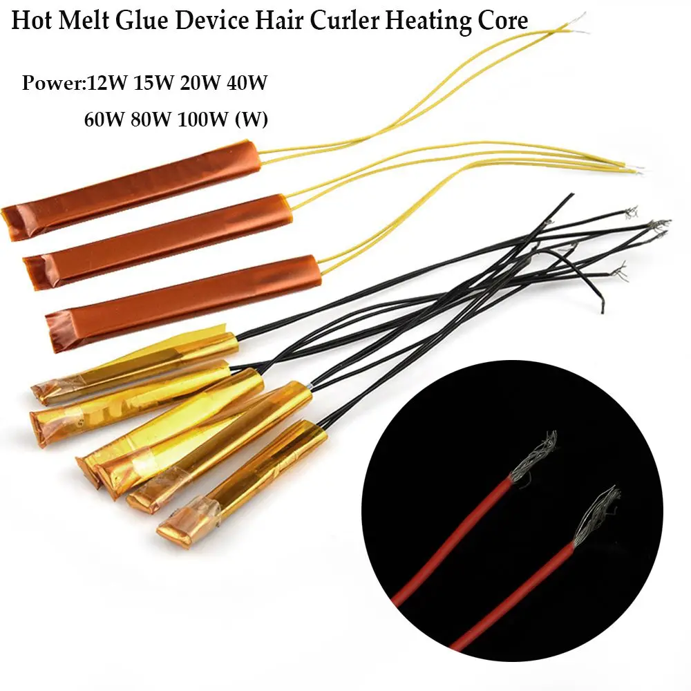 Hot Melt Glue Device Hair Curler Heating Core PTC Ceramic 12~100W 220V Glue Device Constant Temperature