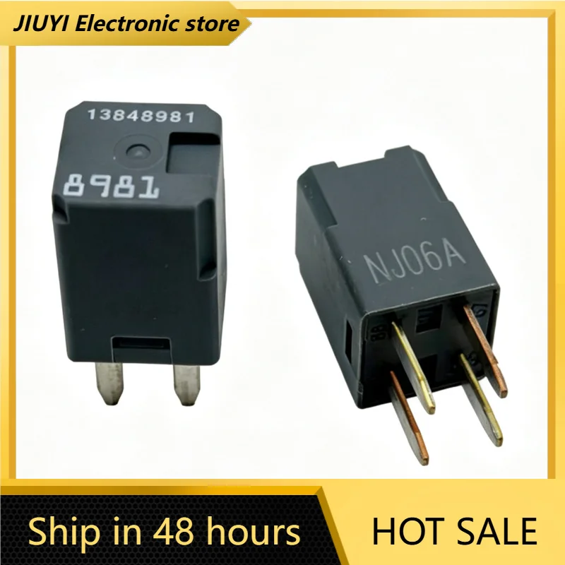 OE 13848981 NJ06A Automotive Relay 4 Pin Mini 12V Vehicle Power Relay Car Electrical Replacement Control Relay Parts