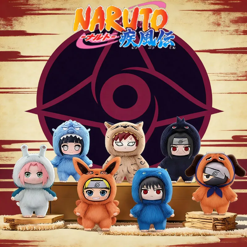 

Новая серия плюшевых игрушек Bandai 2026: Наруто, серия Blind Box Boat Party, ручная работа, декорации, игрушки, брелоки, рождественский подарок, хит продаж
