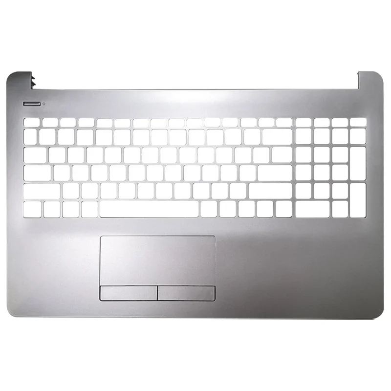 HP 15-BS 15-BW için Laptop ekran LCD arka kapak/ön çerçeve/menteşeler/menteşeler kapak/Palmrest/alt kabuk gümüş dizüstü bilgisayarlar aksesuarları