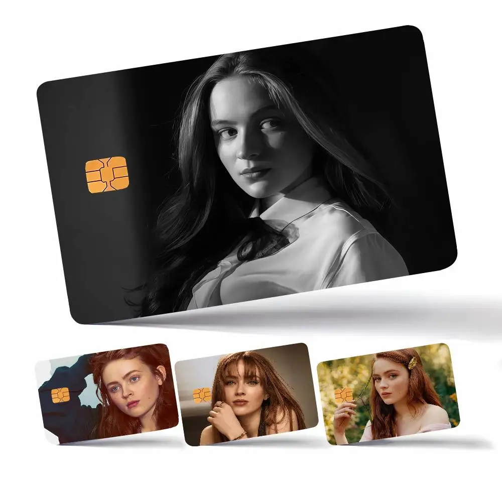 Actor S-Sadie Sink Cover Credit Card Stickers  Anime Image Print Canvas  Manga Decor HD