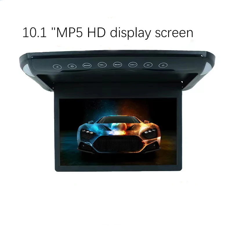 

10.1 Inch Display Car Roof Mount Monitor Ultra-thin Ceiling Mount Flip Down Screen MP5 Multimedia Player