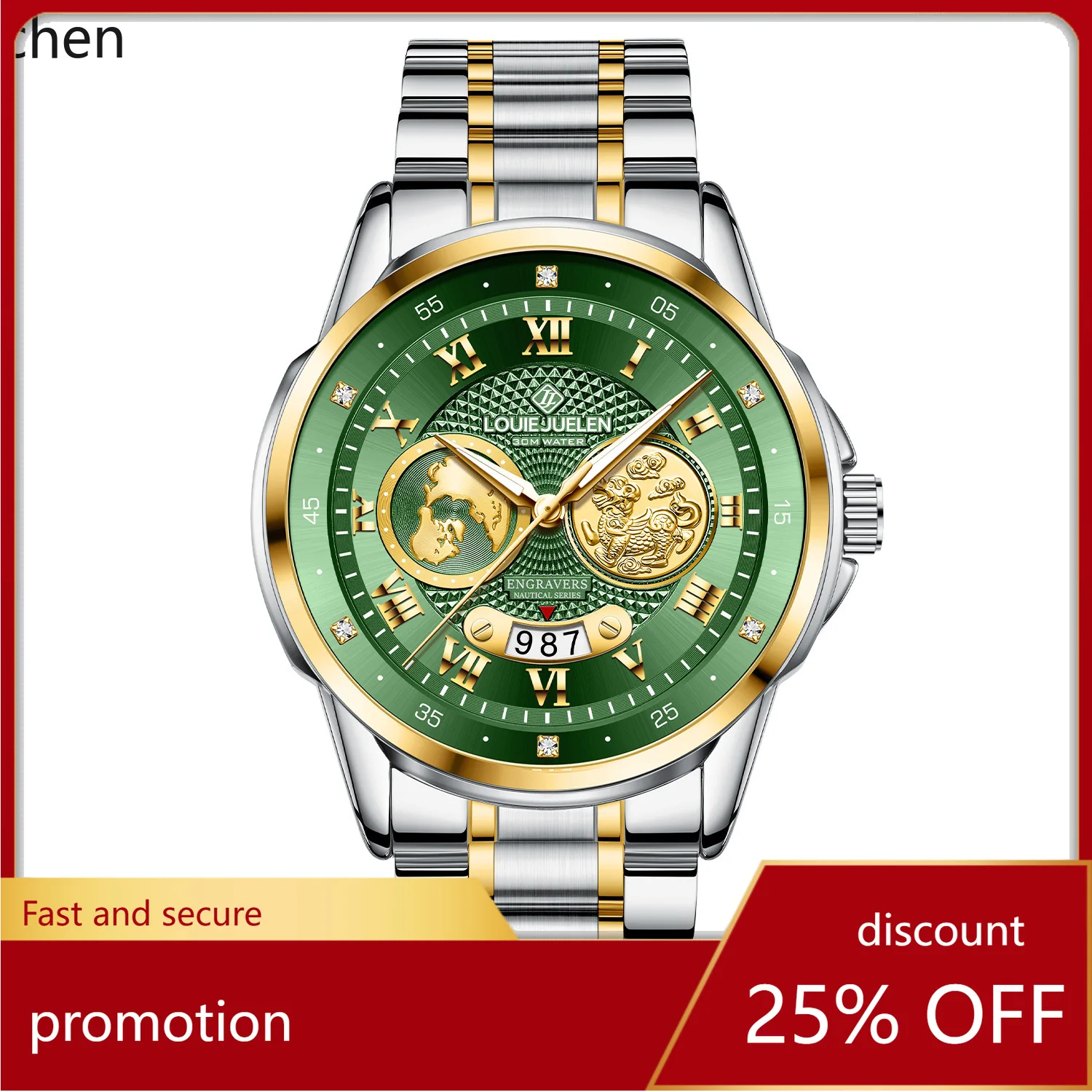 

Zml men's watch quartz wristwatch casual watch for boys