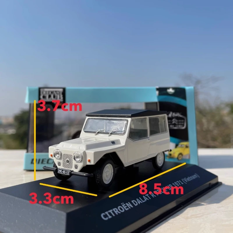 Diecast 1:43 Scale 1971 Citroen SUV Vintage Car Alloy Model Finished Simulation Collection Decoratio Boy Gift Toy Static Display