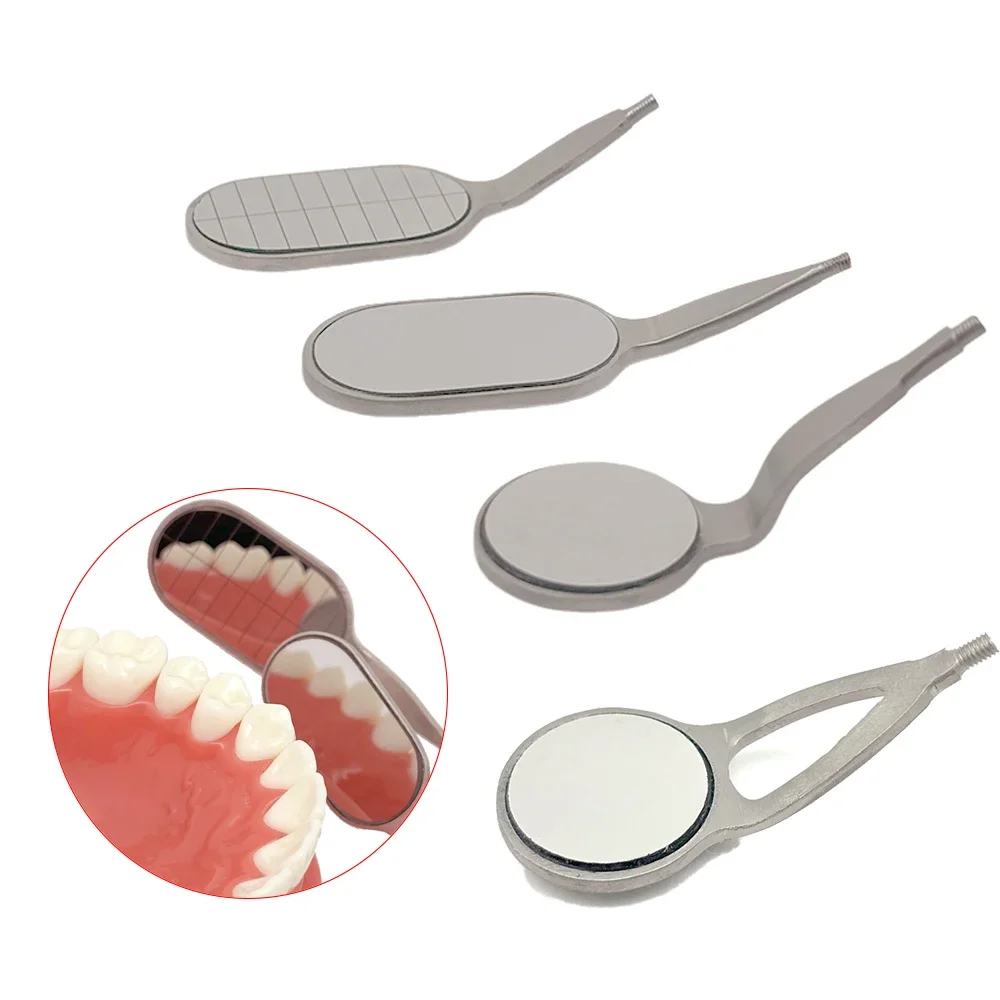 

Высококачественные противотуманные родиевые стоматологические зеркала для рта, многоразовые длинные отражатели для полости рта, стоматологические инструменты для стоматологов, принадлежности