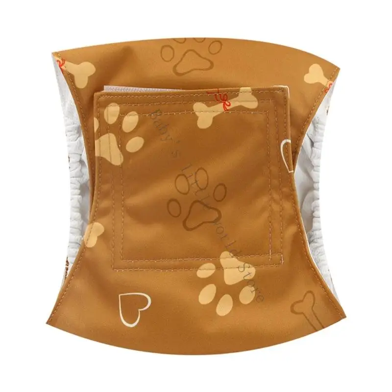 

Помыщаемые домашние подгузники многоразовые сантехнические брюки для маленького домашнего животного дизайна B2EB