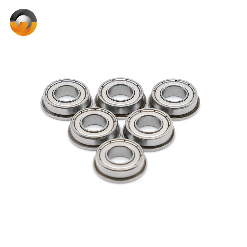 10PCS 9x20x6mm F699ZZ Flanged bearing FL699ZZ Shielded Miniature Ball Bearings For Rc hobby Toy model Motor