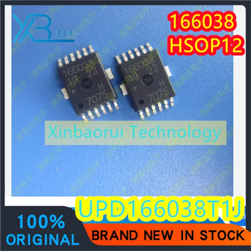 

(2/20pieces) UPD166038T1J-E1-AY UPD166038T1J Parts Identification 166038 HSOP12 Power Switch IC 100% Brand New Genuine Spot