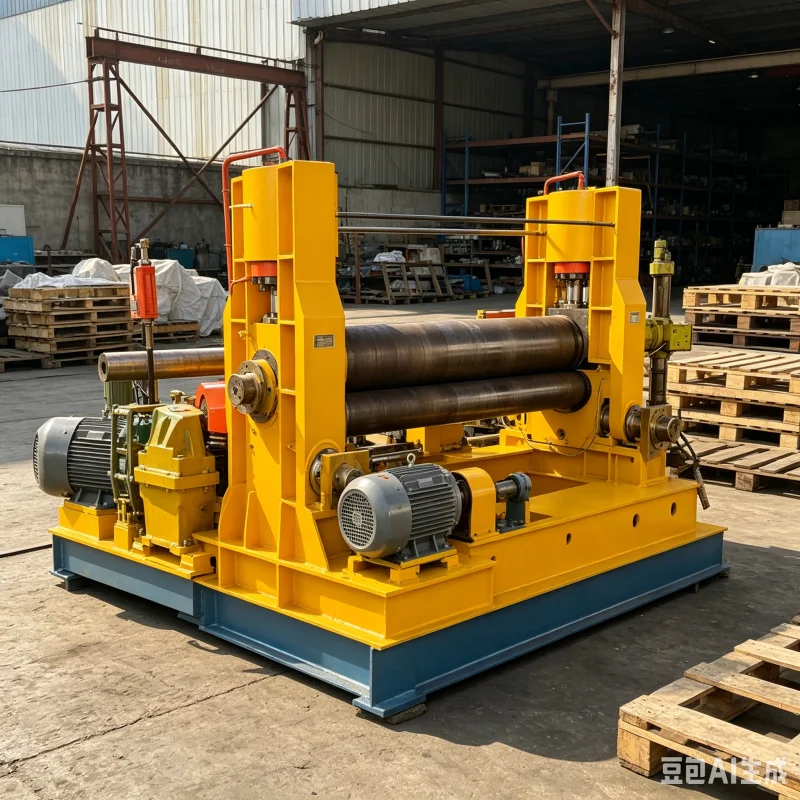 Industrial 3 Roll Bending Machine Professional Grade Cylinder Rolling Technology Factory Price Manufacturer Supply Wholesale