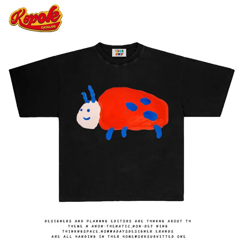 

Floral Print T-Shirt Soft Breathable Casual Comfortable Versatile Unisex Short Sleeve Graphic Print Funny Printed Tee Anime S