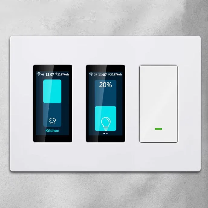 

Shineknot Tuya Wifi US Standard Intelligent Wall Switch Compatible With Alexa Google Home Siri With Human Body Sensing Function