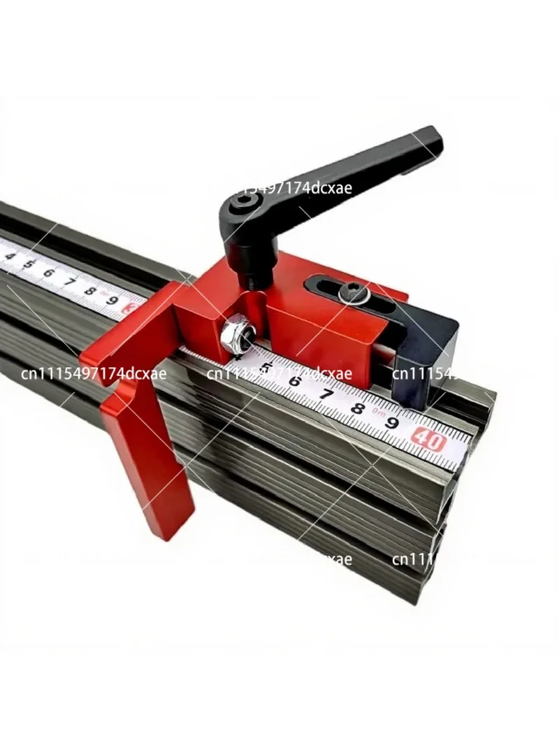 Alloy Steel Miter Track Stop for T-Track T-Nut Guide Rail Woodworking DIY Table Saw
