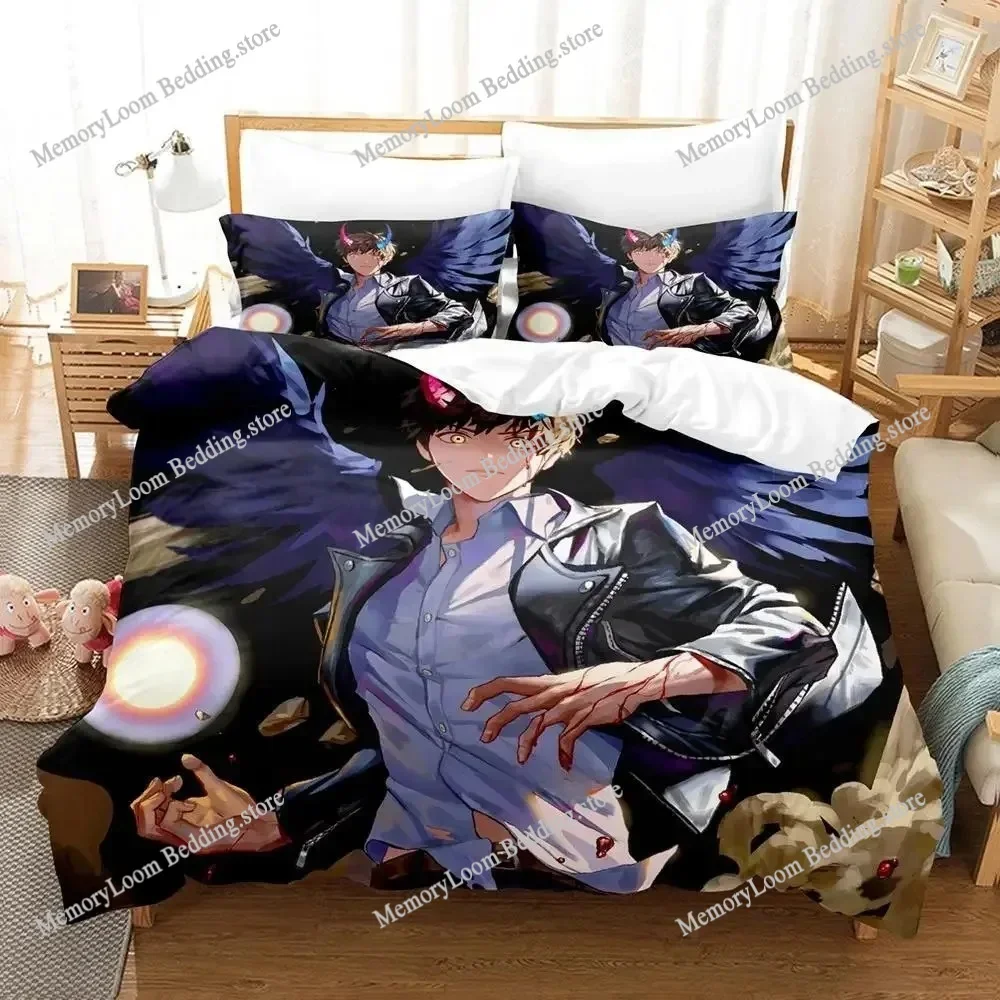 Tower Of God Bedding Set Single Twin Full Queen King Size Bed Set Adult Kid Bedroom Duvetcover Sets 3d Print Anime Bed Sheet Set