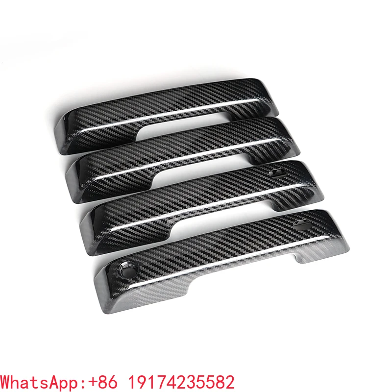 اكسسوارات السيارات ألياف الكربون أربعة أبواب لفورد F150 F250 2021 2022 2023 2024 2025 اكسسوارات السيارات