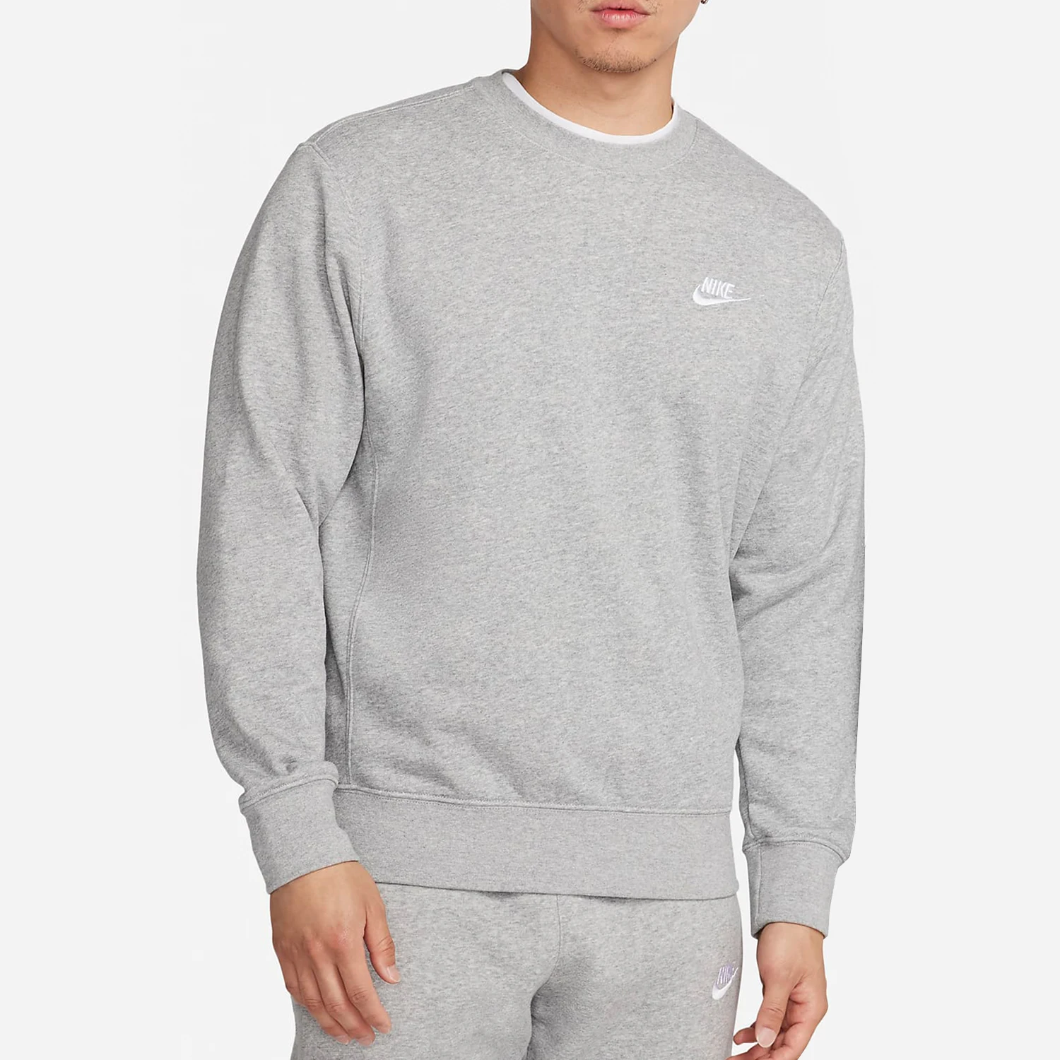 nike-official-authentic-spring-new-men's-simple-casual-knitted-round-neck-sweatshirt-bv2667-063