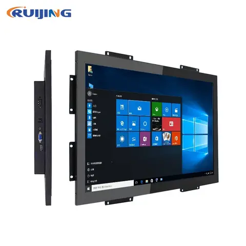 Przemysłowy tablet w obudowie typu open frame, wytrzymały, z ekranem LCD o przekątnej 12, 13, 15, 21, 27, 32 cali, z Wi-Fi, wodoodporny, z systemem Android i ekranem dotykowym.