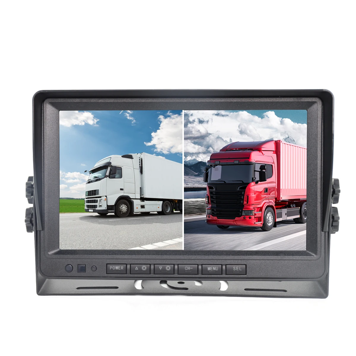 

Factory 9 Inch 2CH Loop Recording Direct Back Reverse Mirror Screen Car Rearview Monitor Car TV Monitor