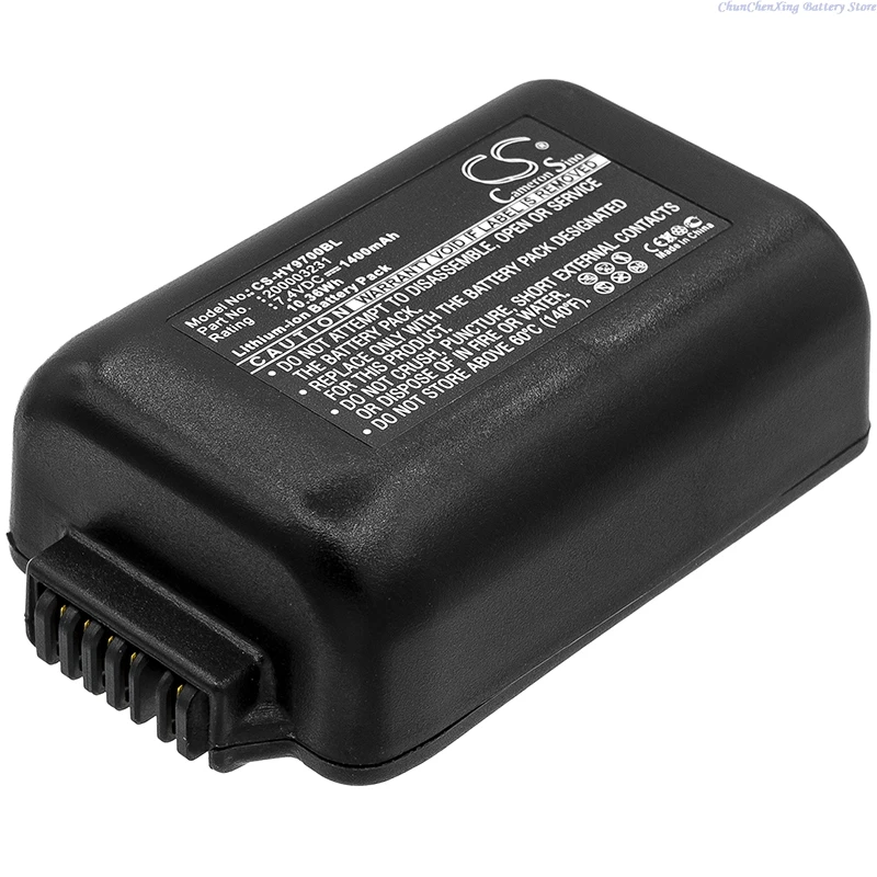 

7.4V 1400mAh Barcode Scanner Battery 200003231 for Honeywell 9700,9700-BTEC, For Dolphin 9700 Handheld