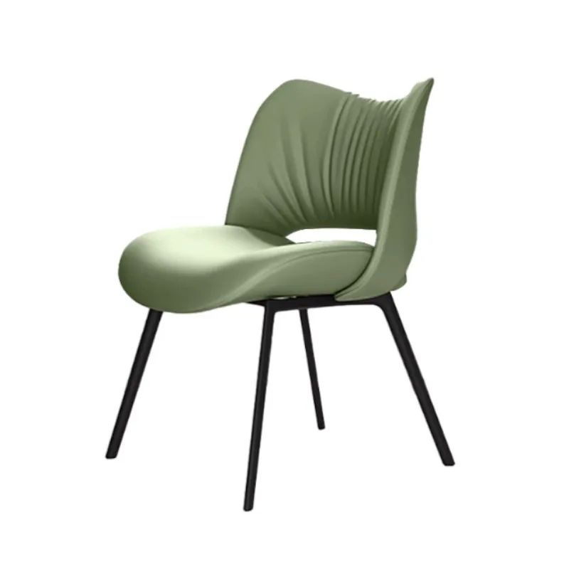 

Simple dining chair Household back chair Italian minimalist casual stool Restaurant dining table chair