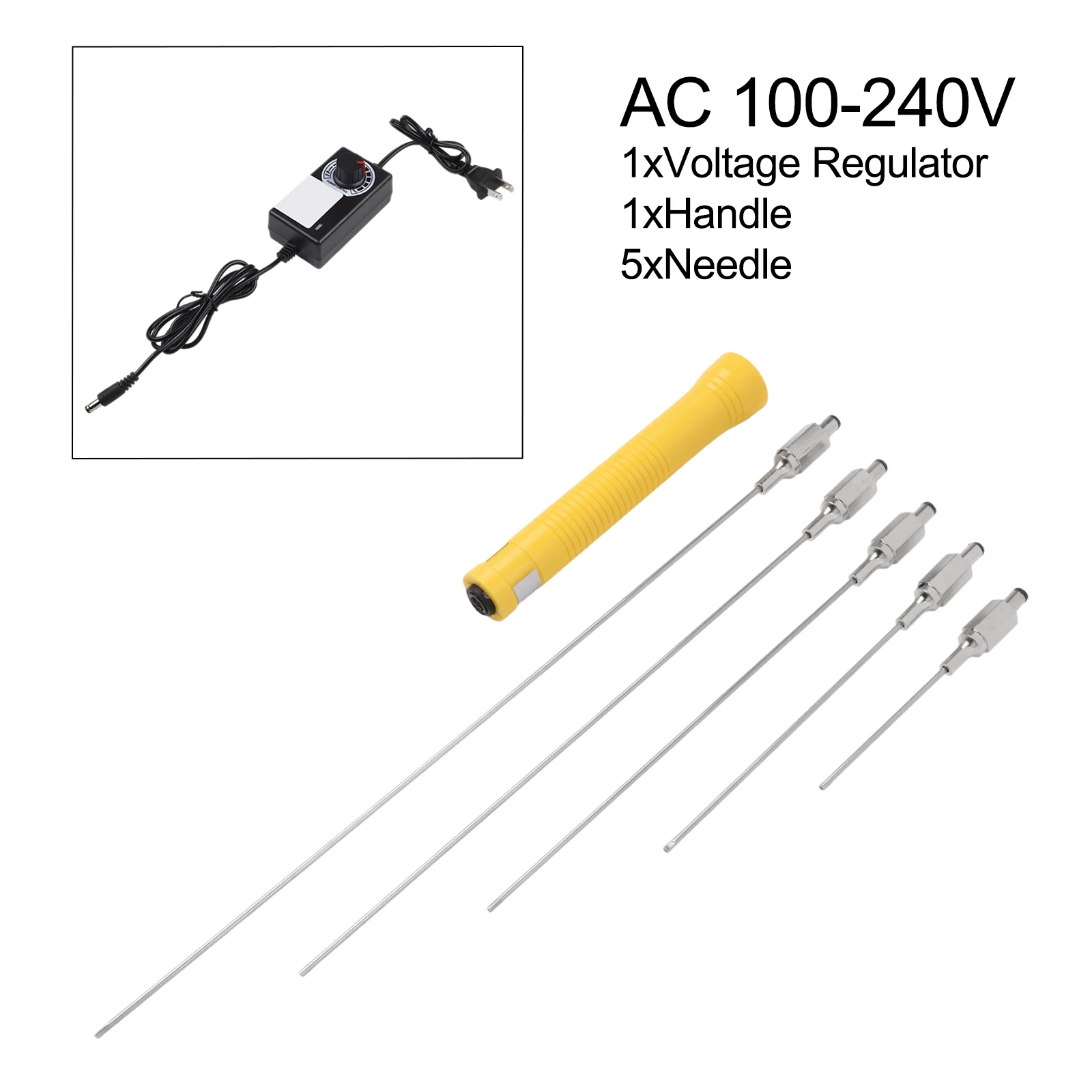 

Cutting Tool Hot Wire Foam Cutter 100-500°C / 212-932°F 110V-220V 50-60Hz Adjustable Voltage & Detachable Design