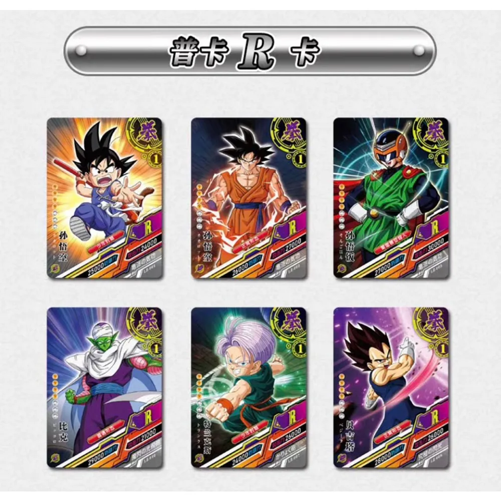 Originele Dragon Ball Kaart Voor Kinderen Bulma Bejīta Yonsei Son Goku Fantasy Anime Limited Game Collection Card Kerstcadeaus