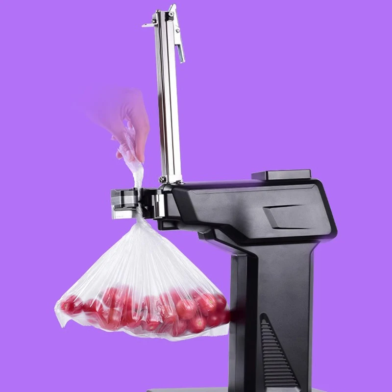 Fully automatic tying machine, aluminum nail machine, sealing and packaging machine, wire binding fresh food plastic bag