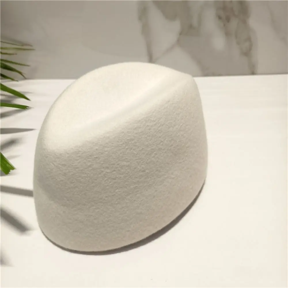Fashion Elegant Russia Pillbox Hat Teardrop Air Hostess Beret Hat Fedoras Solid Color Medicine Box Hat Banquet