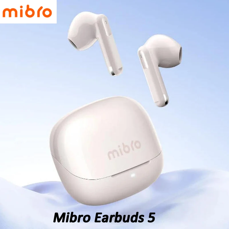 

Mibro Earbuds 5 Bluetooth 5.4 HD Call ENC Noise Canceling APP&Touch Control Sports Headphone for Android iOS