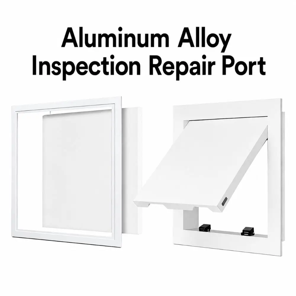 Smooth Surface Aluminum Alloy Access Panel White Removable Access Door Inspection Cover