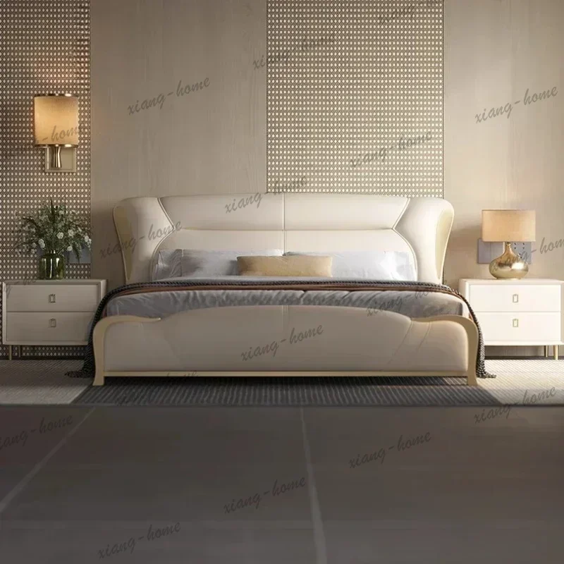 FGBedgeraamte & Frames Furniture Home Double Bed Full Marriage Bedrooms Dorm Room Essential Complete Bedroom Furniture 180x200cm