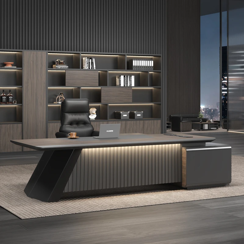 Unique Economic Originality High-quality Large Executive Office Desk Aesthetic Designer Nordic Storage Modern Home Furniture