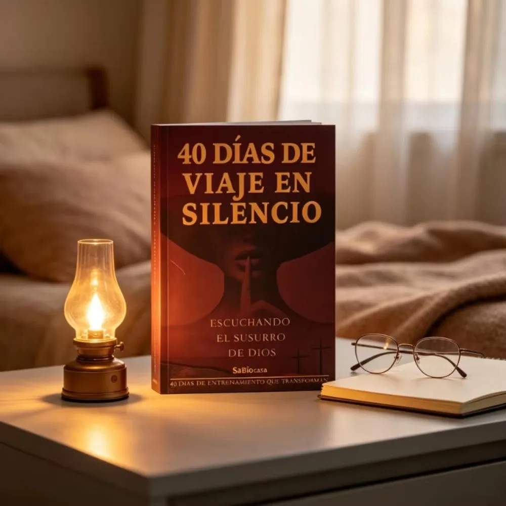new model 40 Days of Silent Travel Listening To God's Voice Spanish Language Books