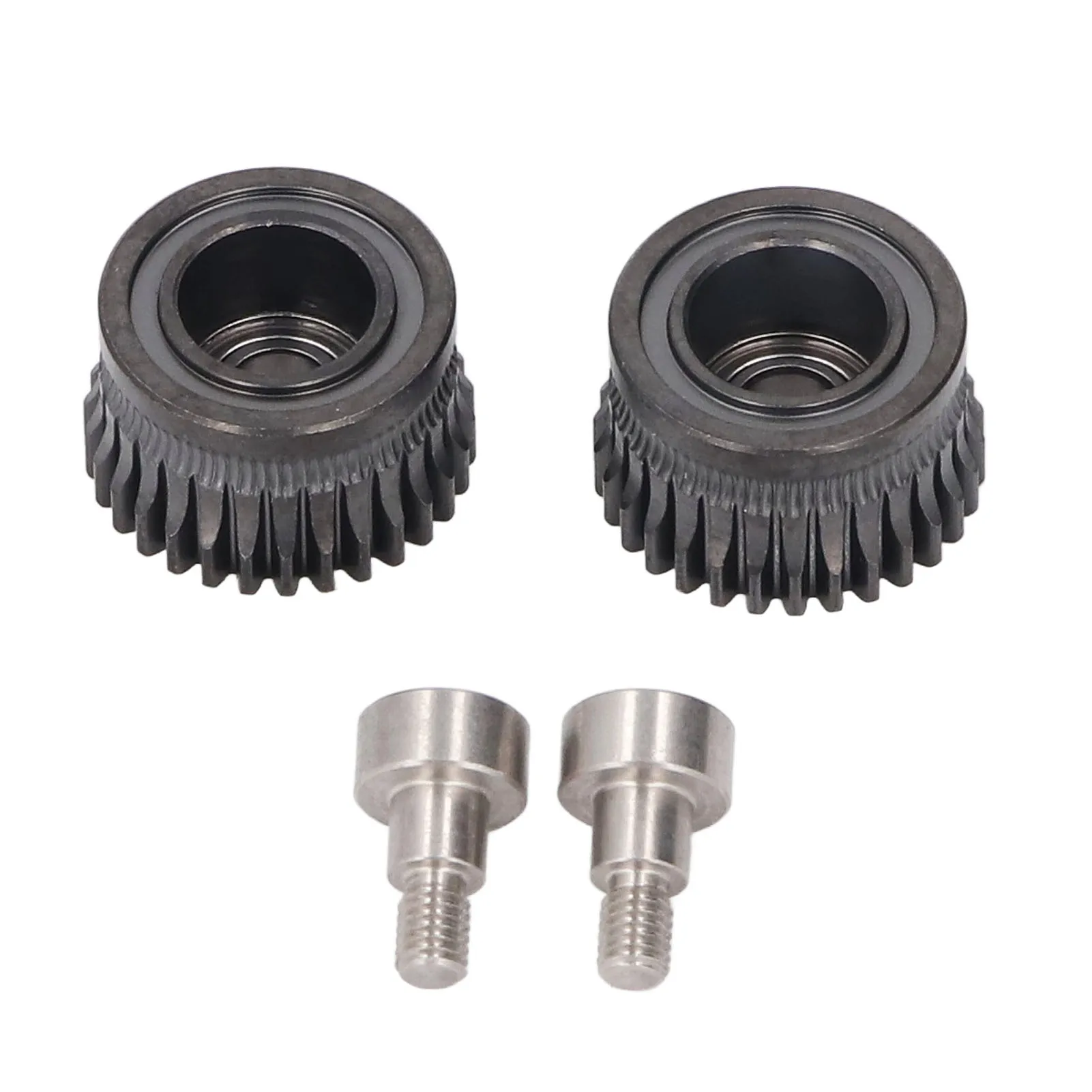 

2PCS Extruder Gear Wear Resistant Rustproof Ni Plated Extruder Wheel Hardened Steel Coating Robust Accurate Fit for Ender 3 V3