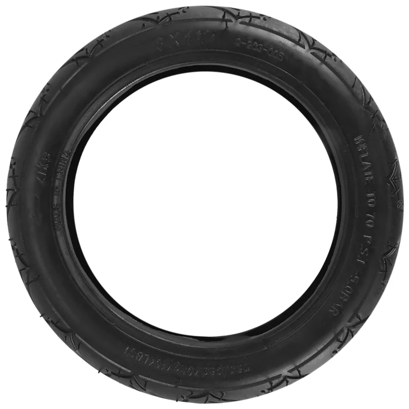 8 Inch Tyre 8X1 1/4 Scooter Tire & Inner Tube Set Bent Valve Suits Bike Electric / Gas Scooter Tyre