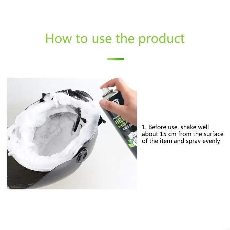 

Helmet Cleaner Inner liner Cleaning Dry Cleaning 450ml Shoes Deodorizer