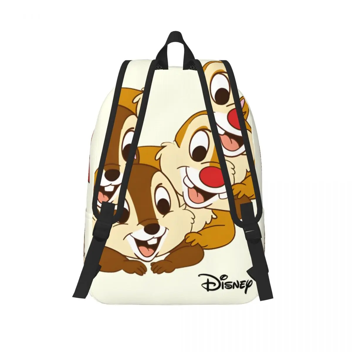 Campus Chip And Dale Retro Washable Solid Disney Chip \'n\' Dale Kindergarten Bag High School Students Schoolbag Birthday