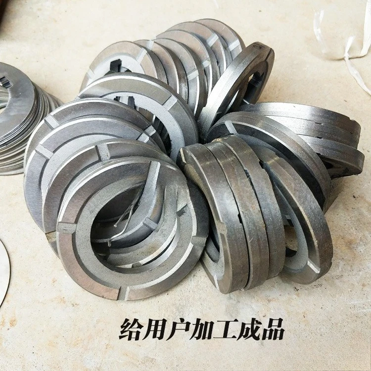 Square wood multi-piece sawing material saw gasket, round wood multi-piece saw clip, multi-piece saw abrasive tool pad