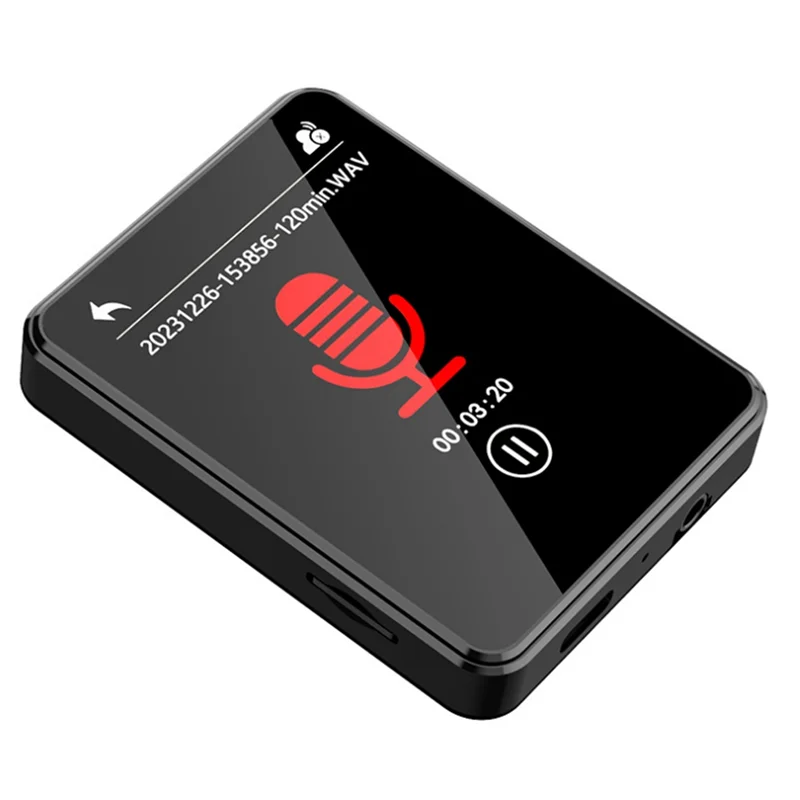 2.4 Inch MP3 Player Support Bluetooth Full Screen Touch Hifi Music Player Built-In Speaker With E-Book /FM/Radio/Video