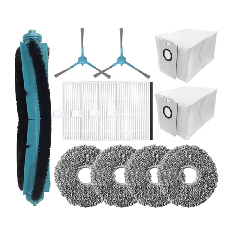 ABVI-สําหรับ Cecotec Conga 9590/9990/10090 AI Spin Revolution Ultra Power Home อุปกรณ์เสริมชุดแปรงกรอง Mop ผ้าฝุ่นกระเป๋า