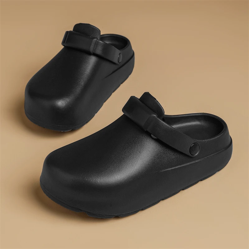 Sandalen Damen 2025, Sommer, neue Baotou-Hausschuhe, rutschfeste, leichte Strandschuhe – Detail 12